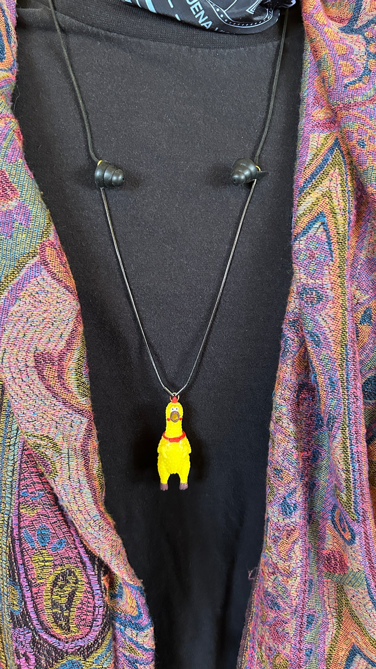 Rubber Chicken Necklace