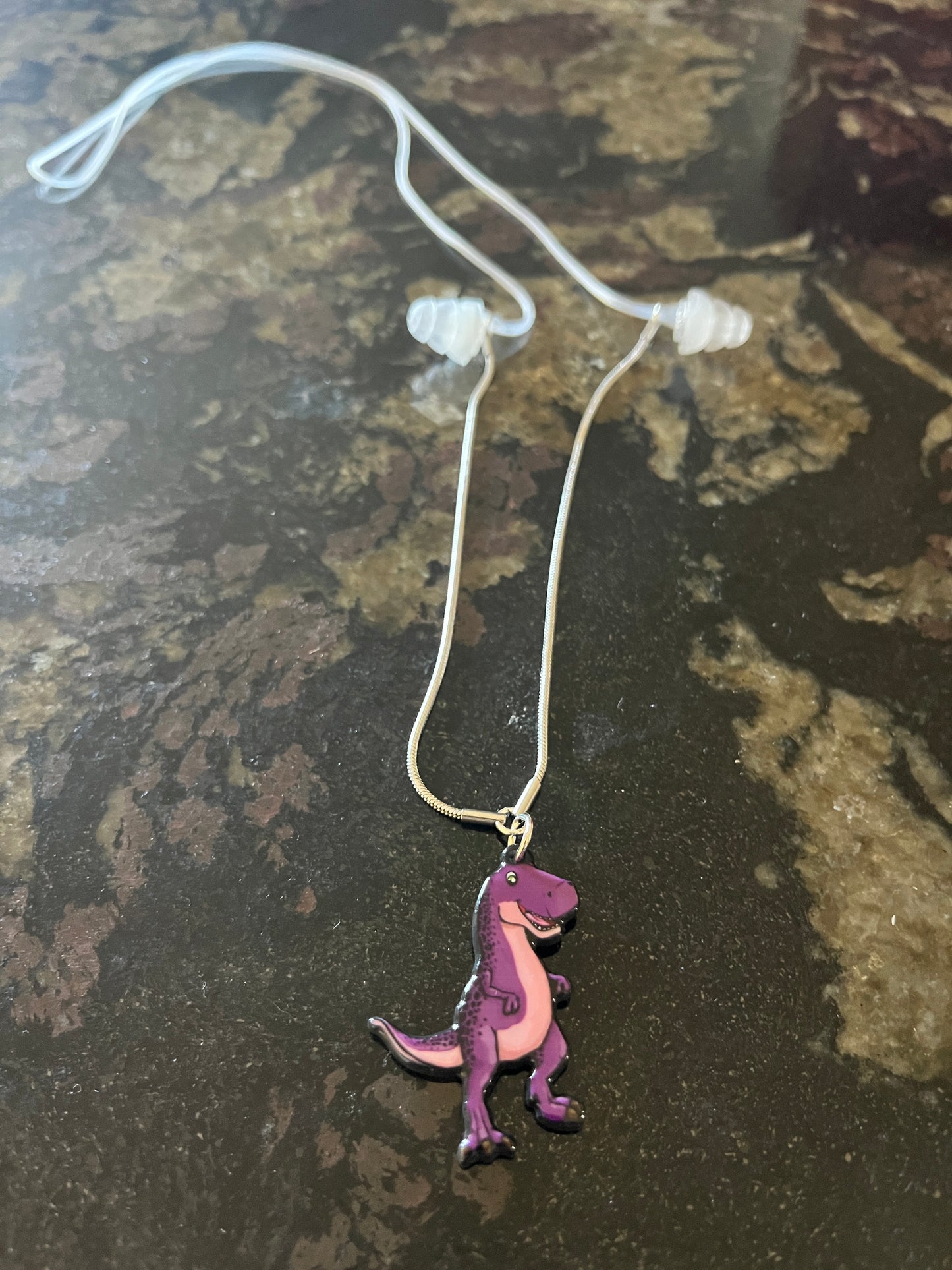 Royal Rex Earplug Necklace