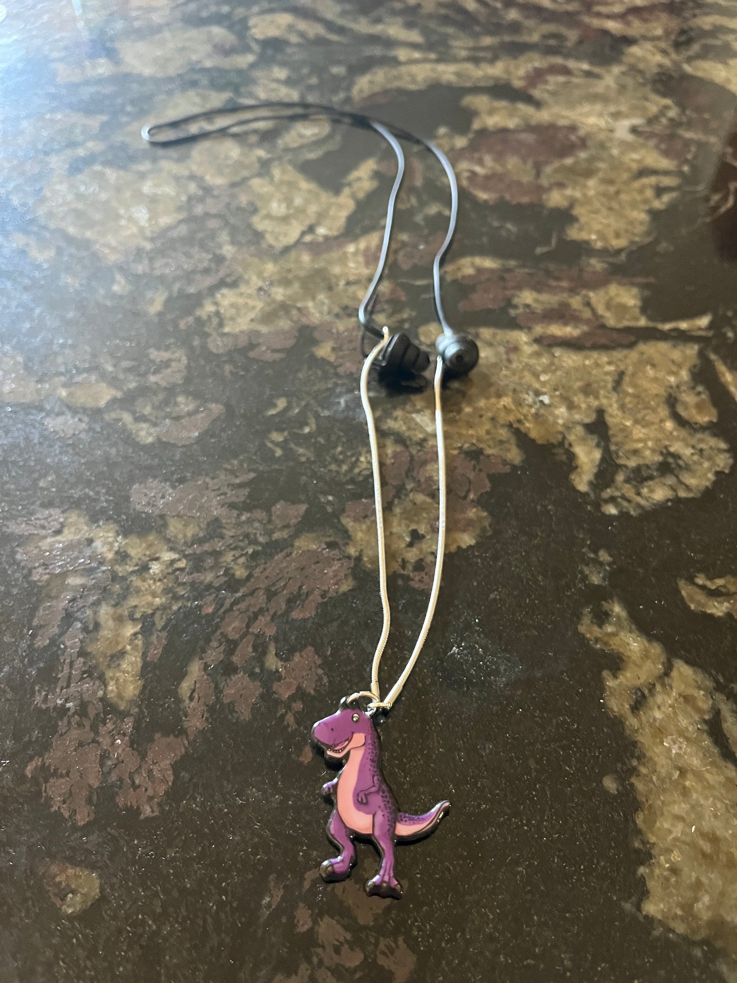 Royal Rex Earplug Necklace