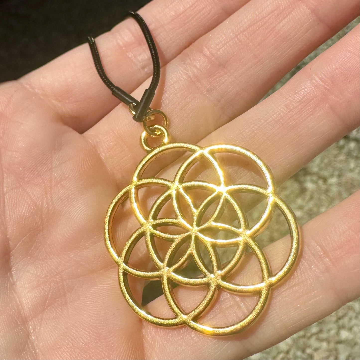 Sacred Geometry Earplug Necklace