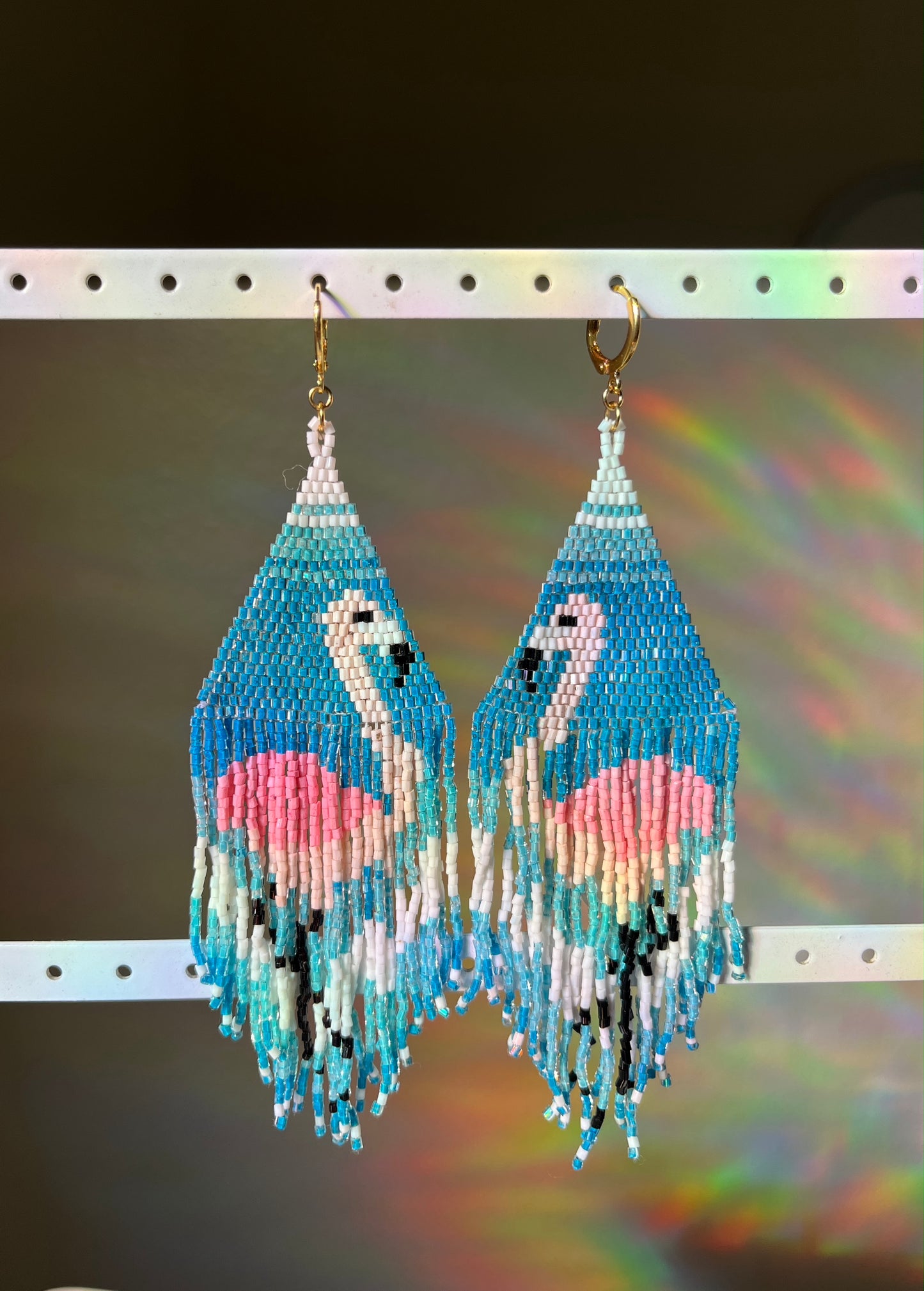 Beaded Earplug Earrings