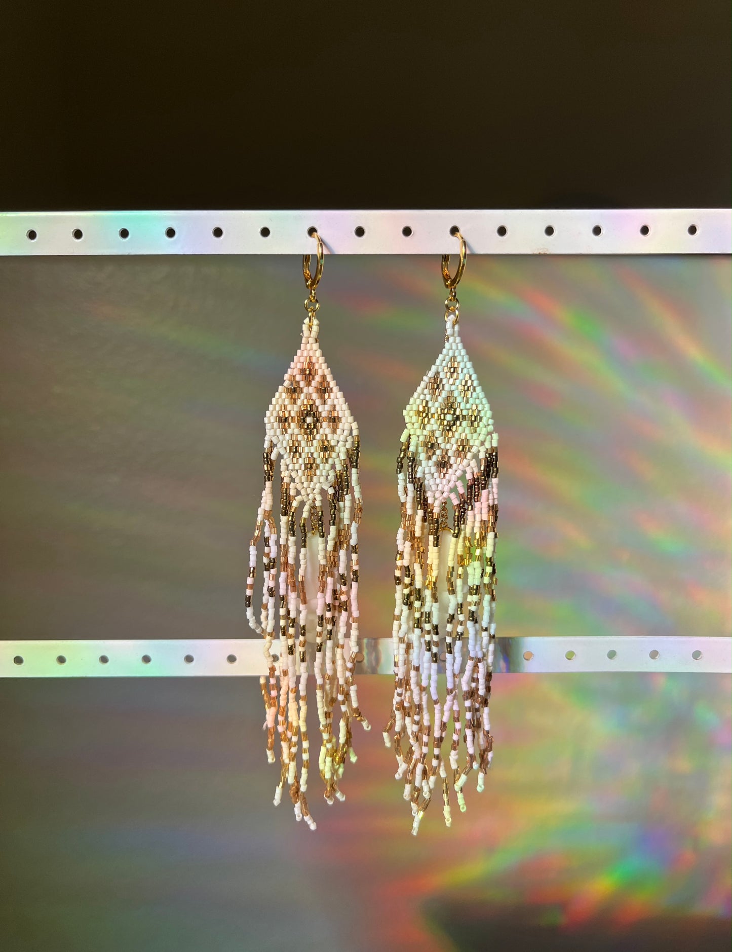 Beaded Earplug Earrings