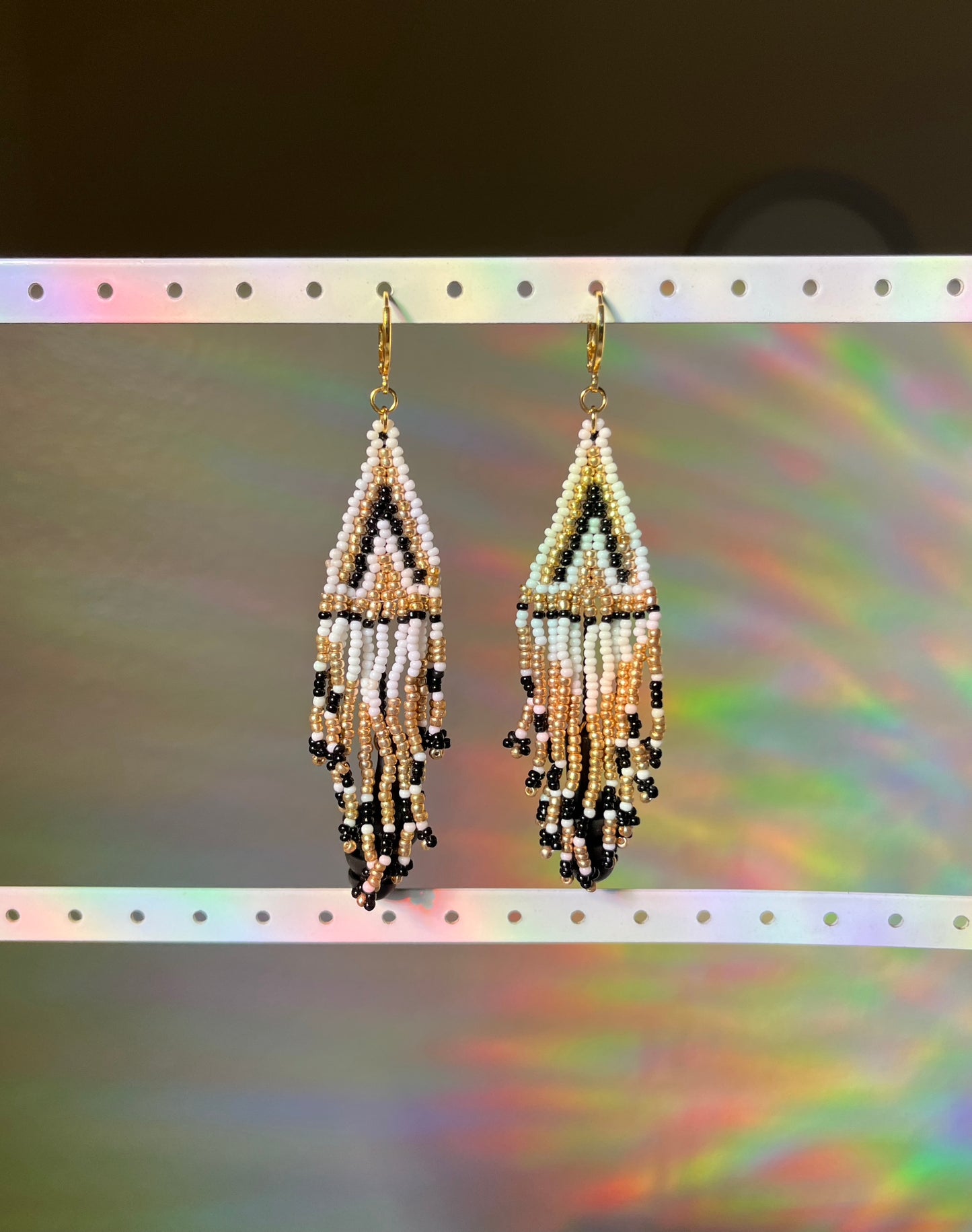 Beaded Earplug Earrings