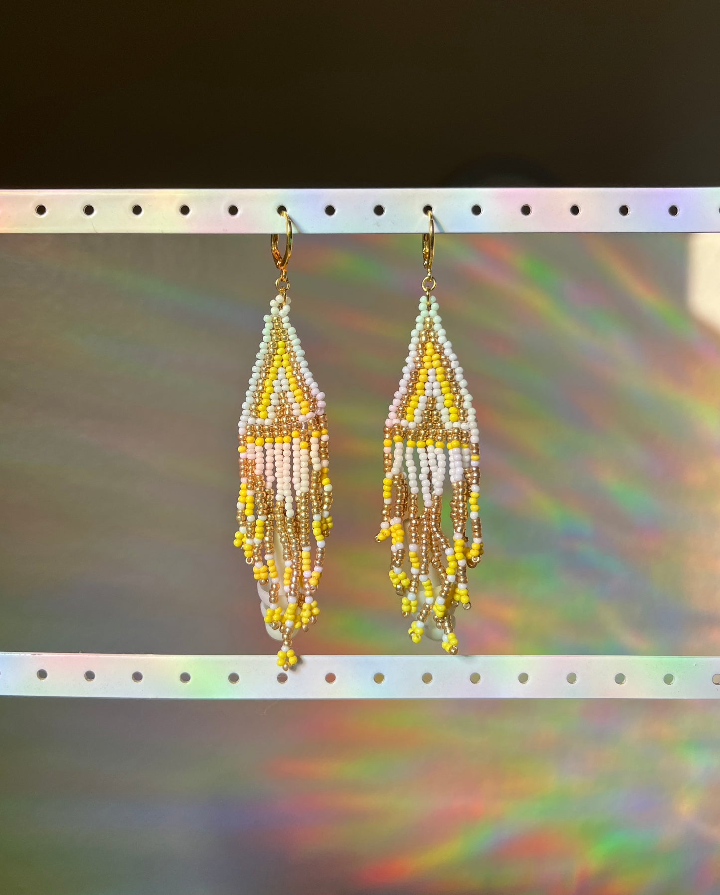 Beaded Earplug Earrings