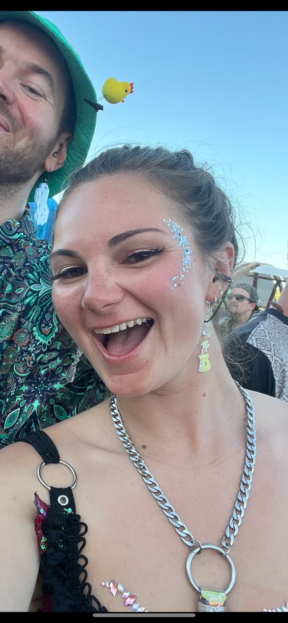 LiB Earplug Earrings + Necklace with High-Fidelity earplugs