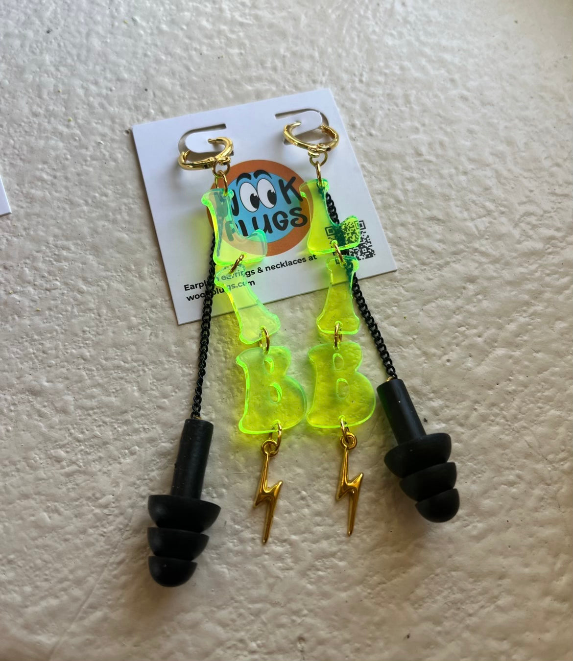 LiB Earplug Earrings + Necklace