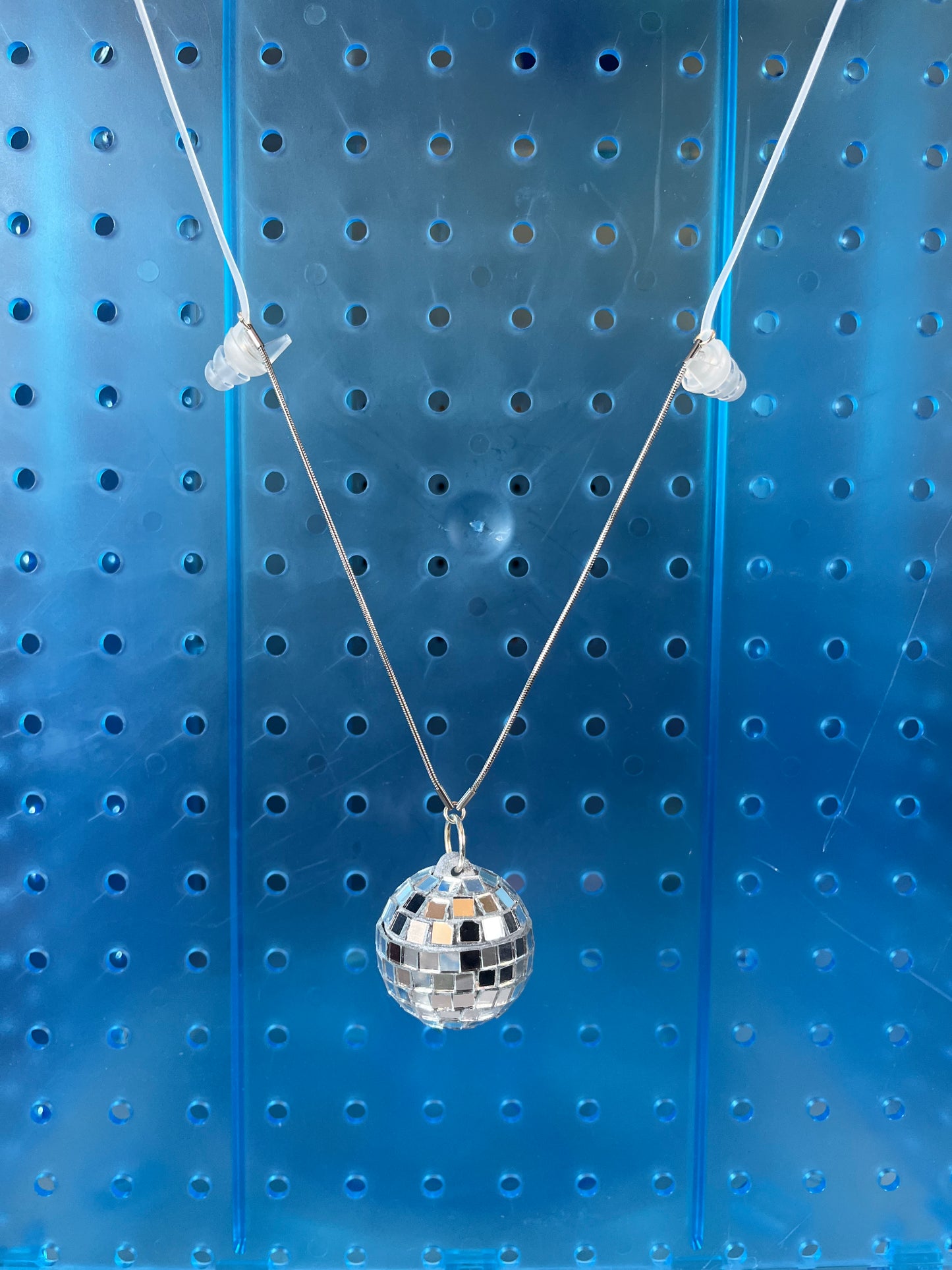 Disco Ball Stash Necklace