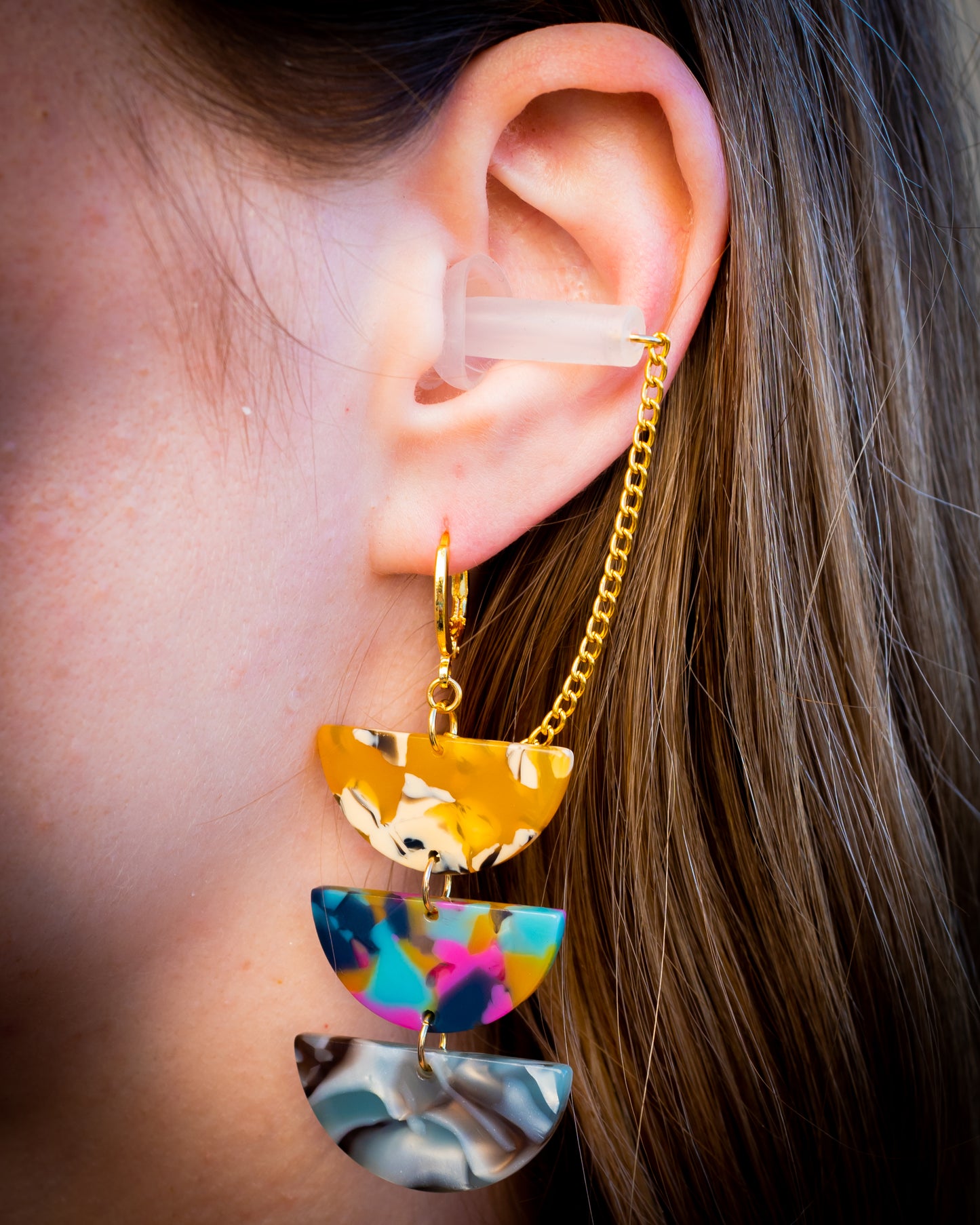 Fancy Earplug Earring