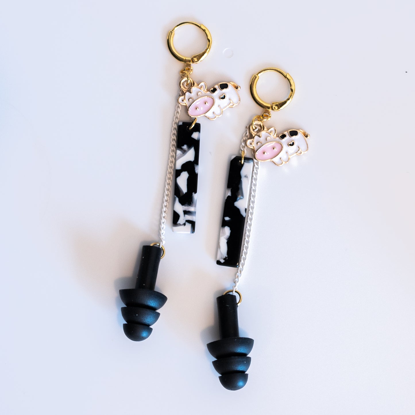 Cow earrings
