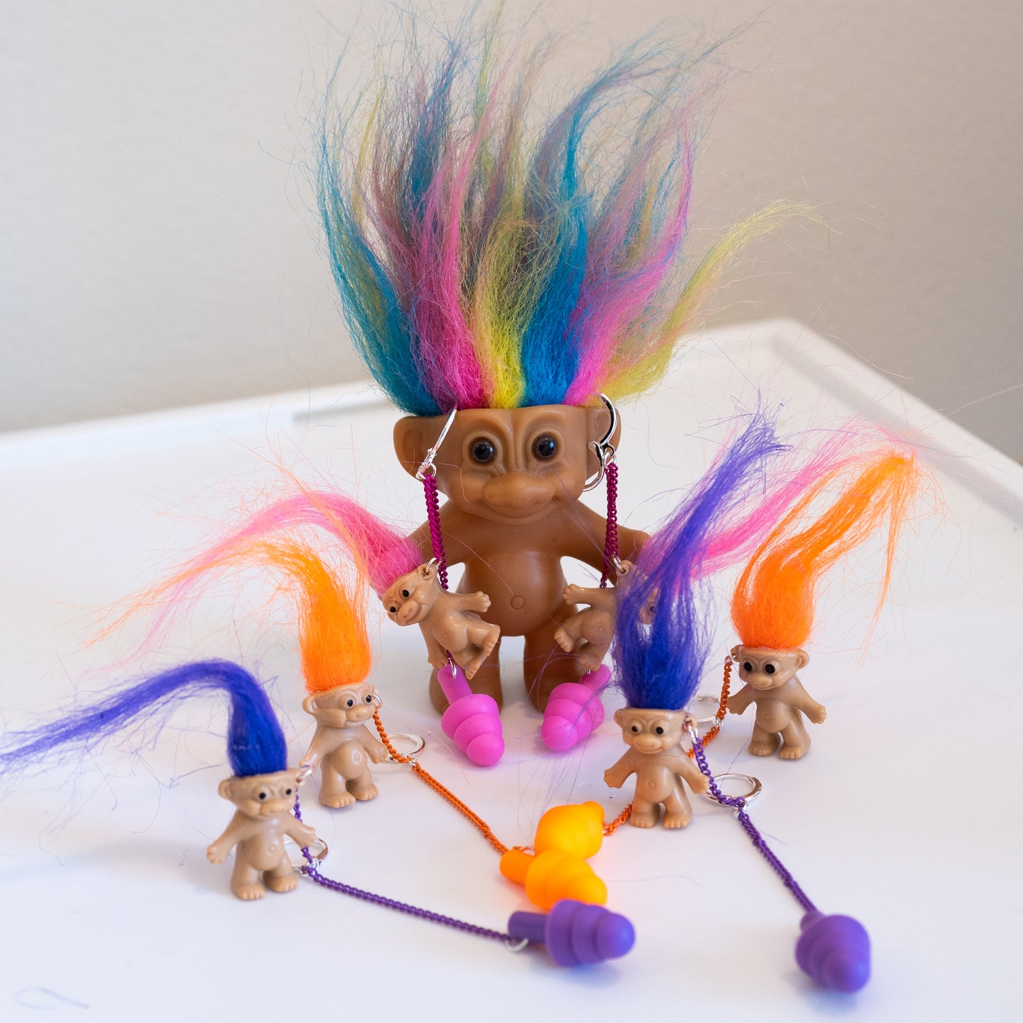 Troll earrings