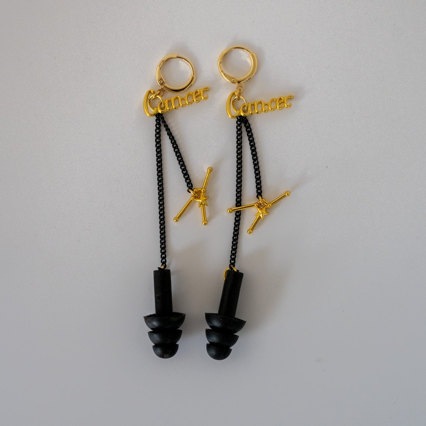 Zodiac Earplug Earrings -scorpio