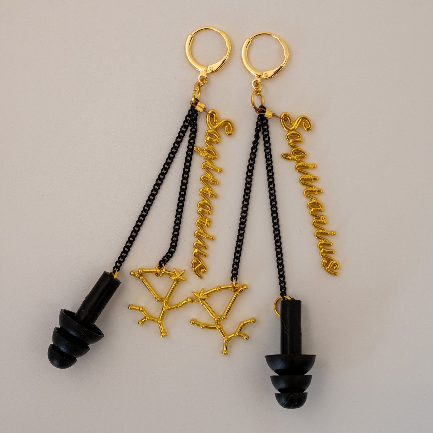 Zodiac Earplug Earrings -scorpio