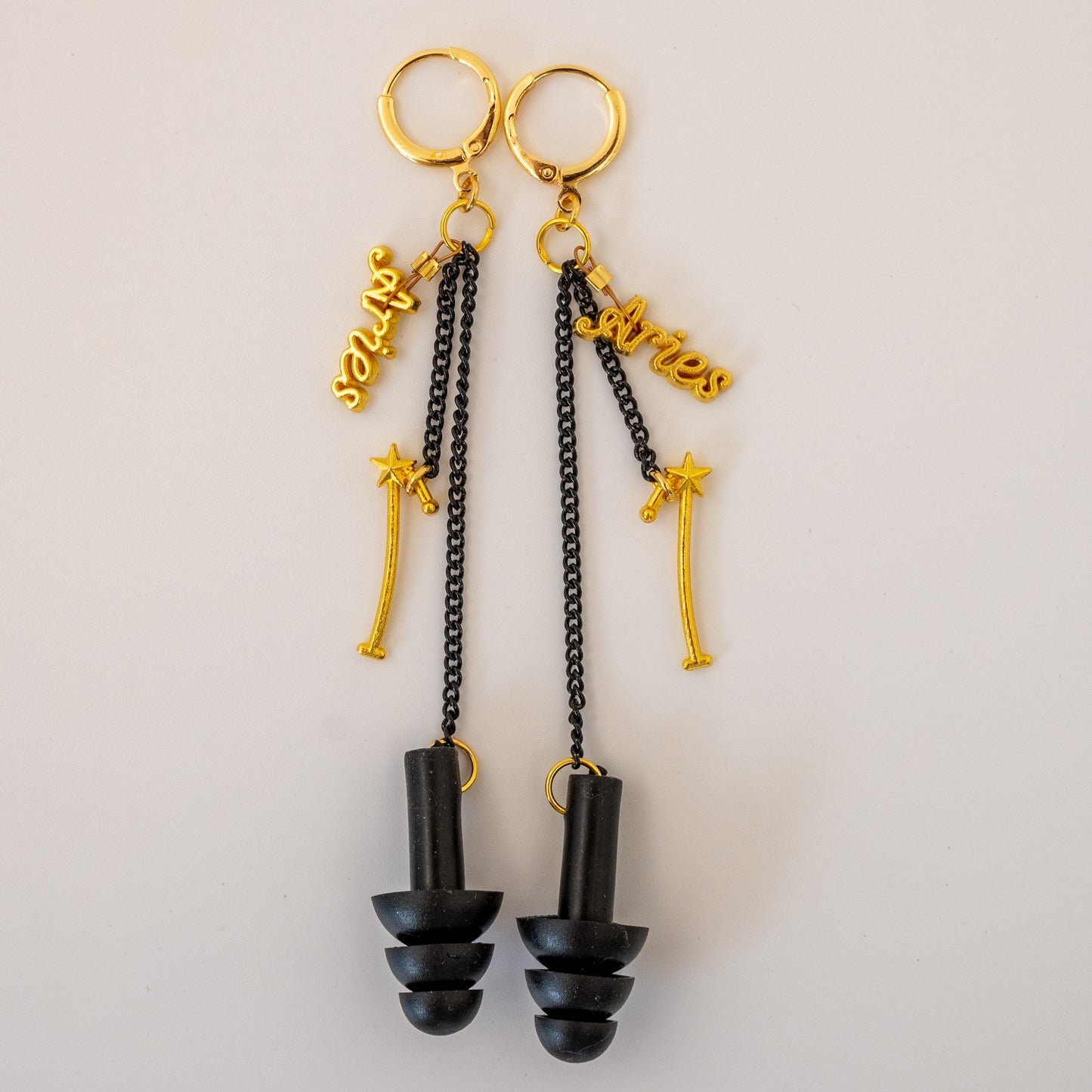 Zodiac Earplug Earrings -scorpio