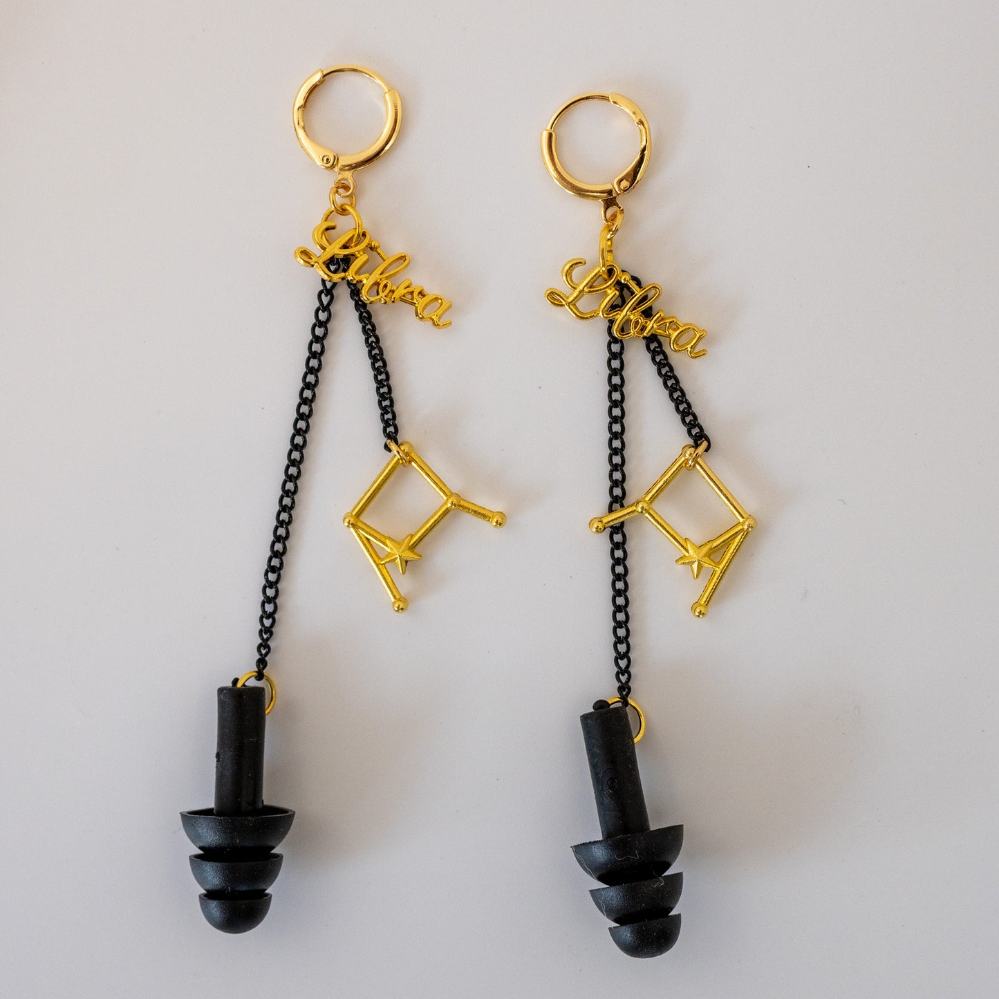 Zodiac Earplug Earrings -scorpio