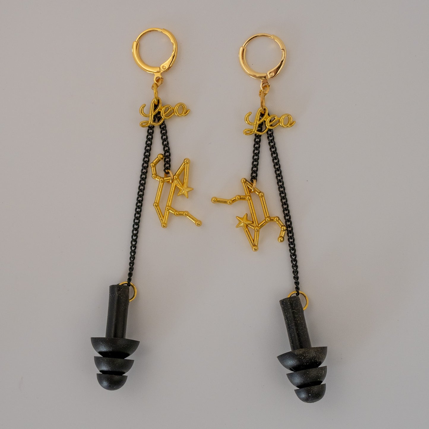Zodiac Earplug Earrings -scorpio