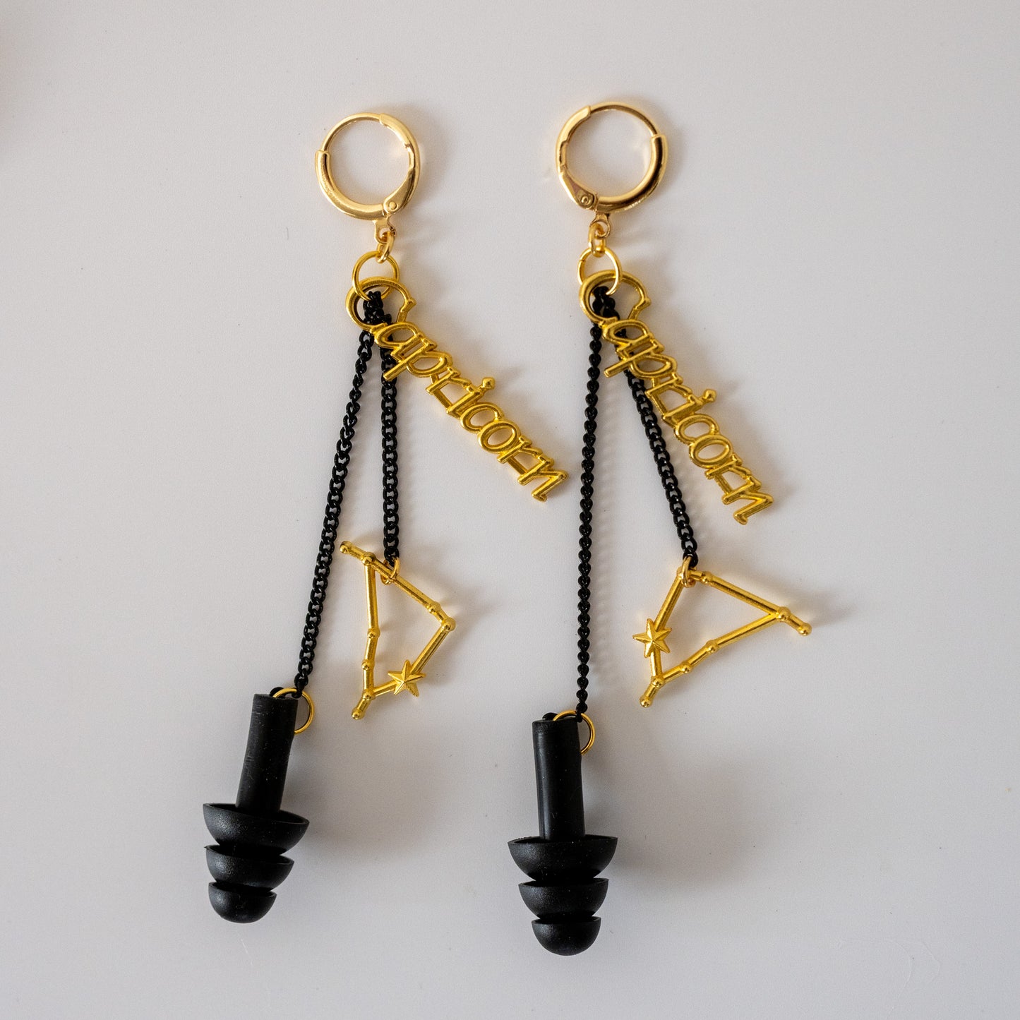 Zodiac Earplug Earrings -scorpio