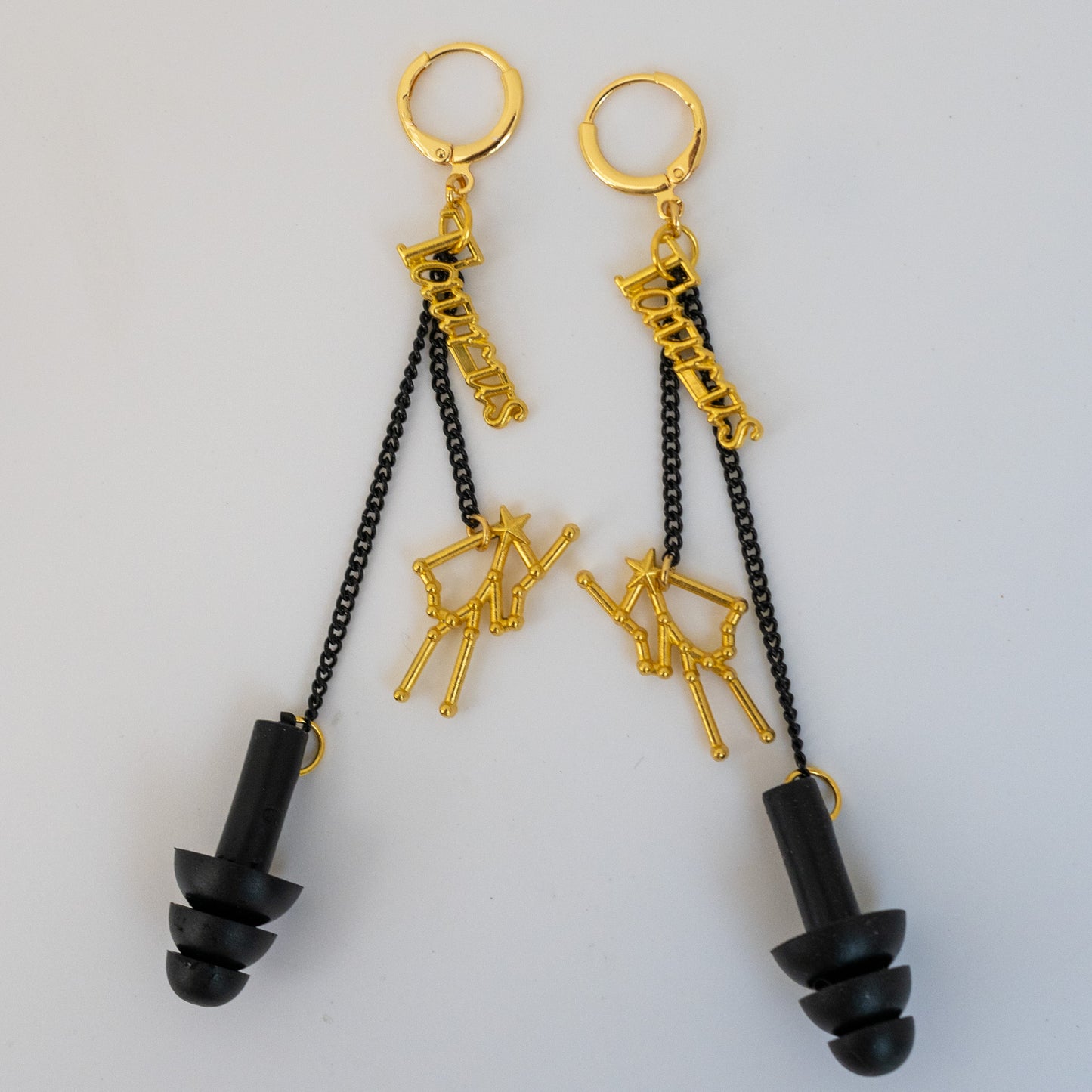 Zodiac Earplug Earrings -scorpio