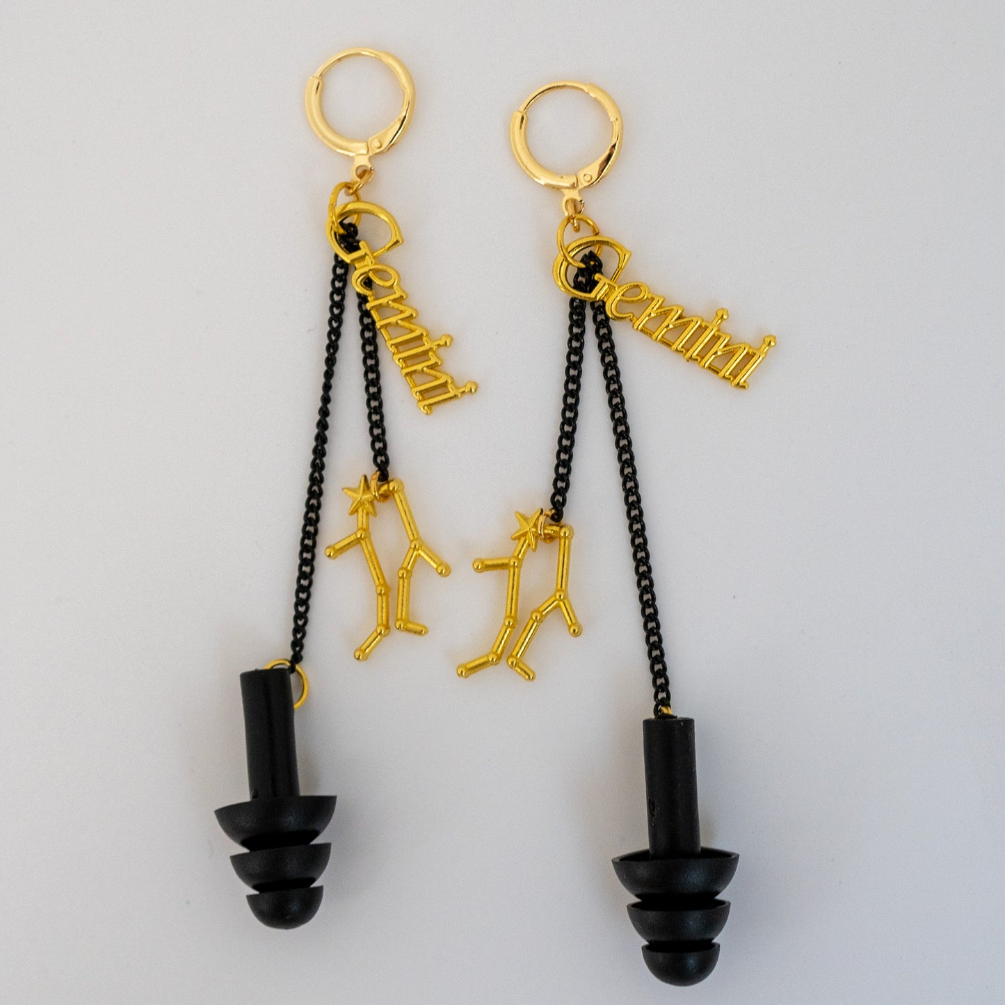 Zodiac Earplug Earrings -scorpio