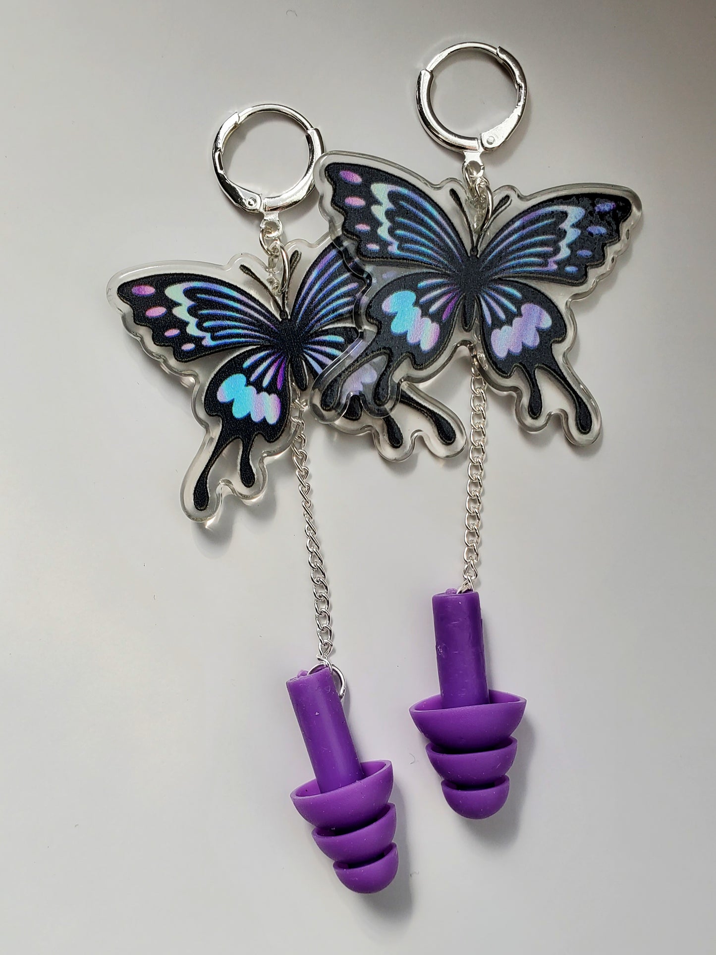 Butterfly Ear plug earring