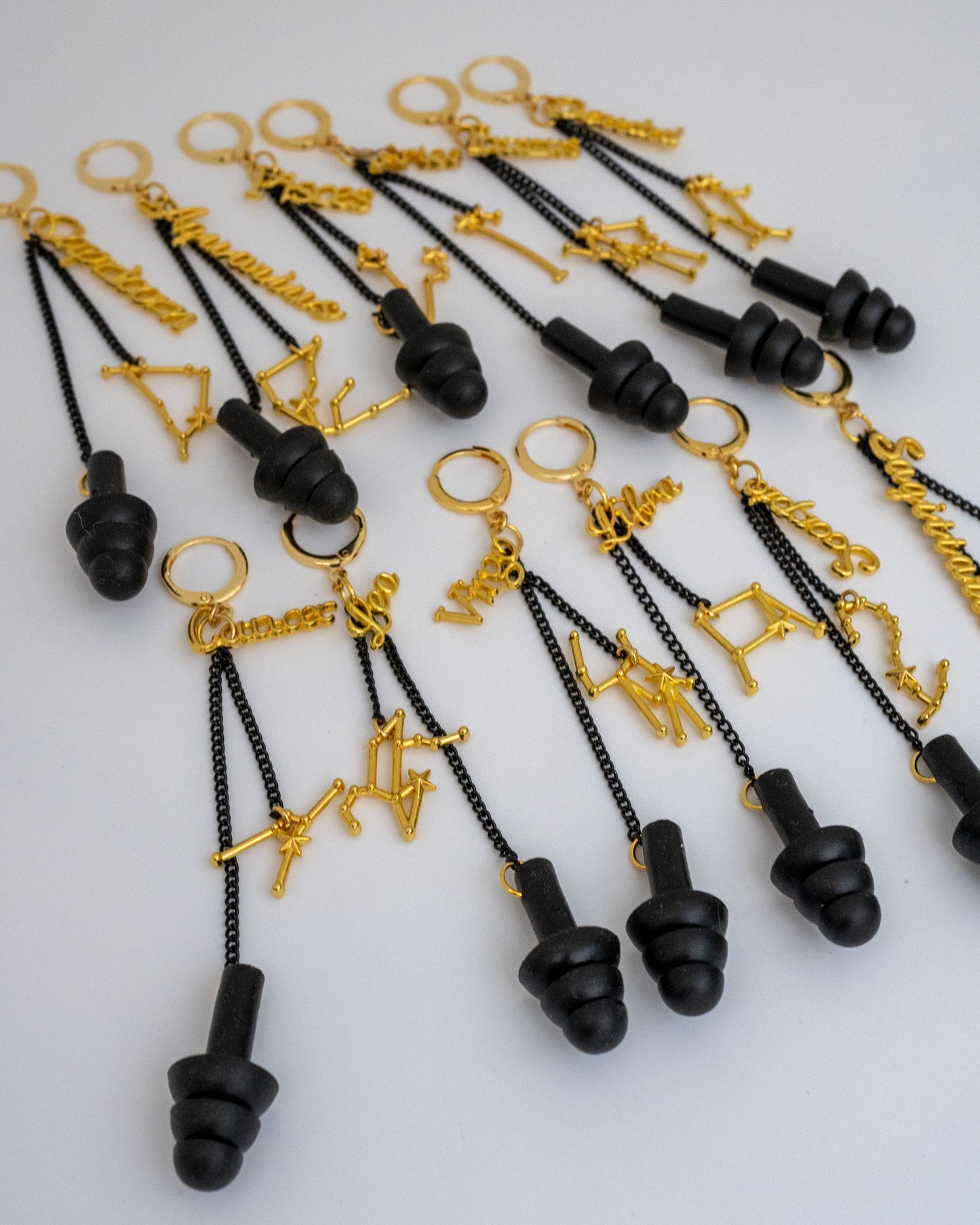Zodiac Earplug Earrings -scorpio