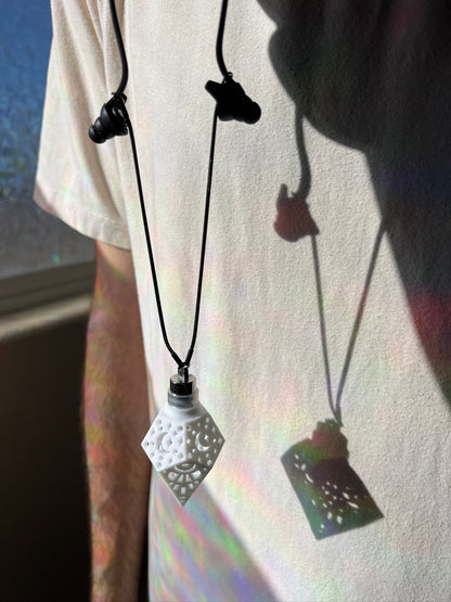 Lit Lantern Earplug Necklaces