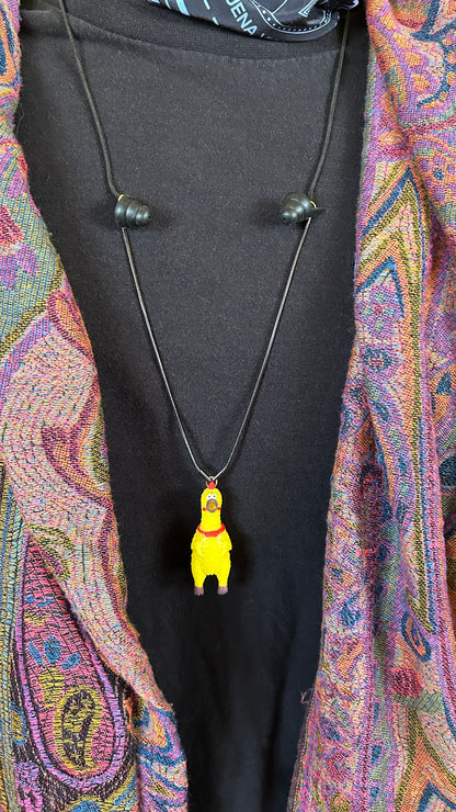 Rubber Chicken Necklace