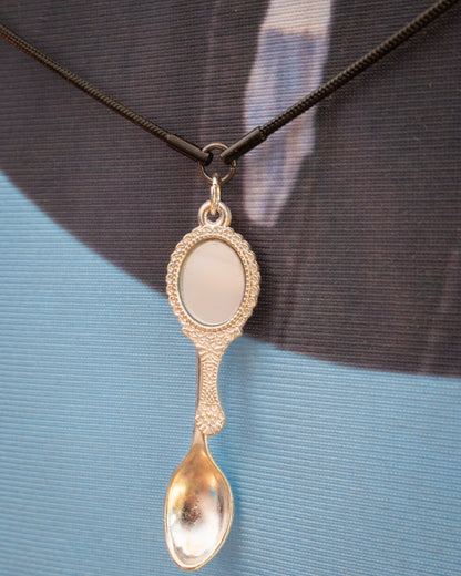 Tiny Spoon Earplug Necklace