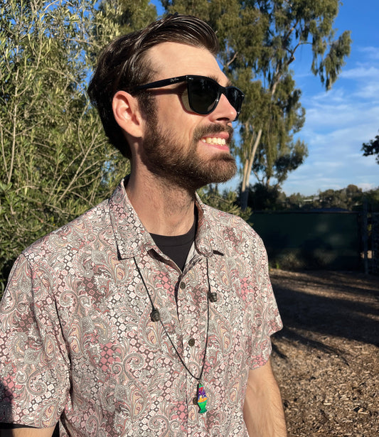 Lava Lamp Earplug Necklace