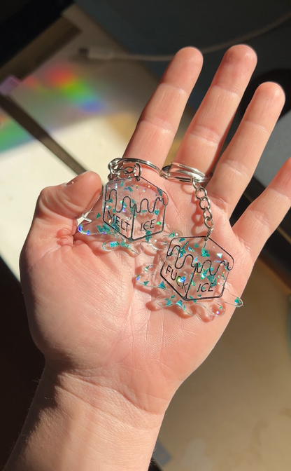 FUCK ICE keychain