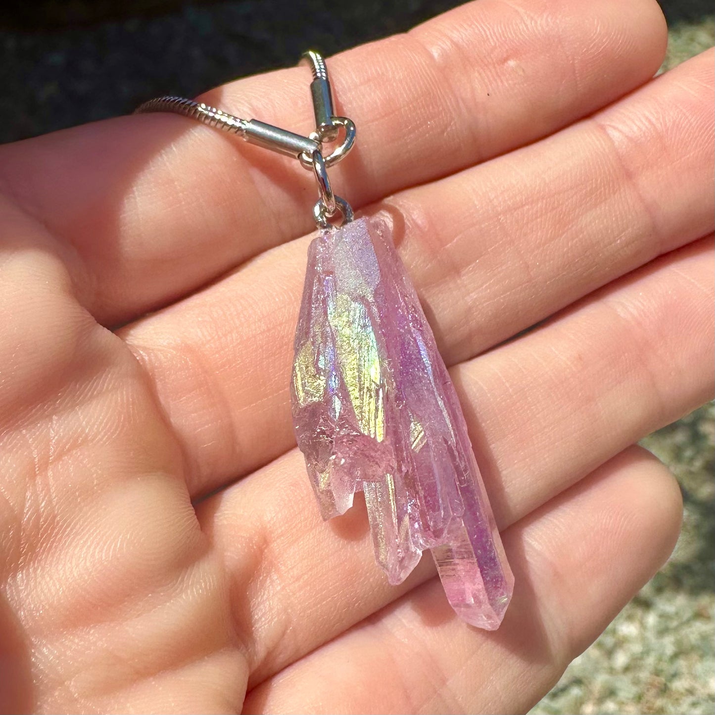 Aurora Earplug Necklace