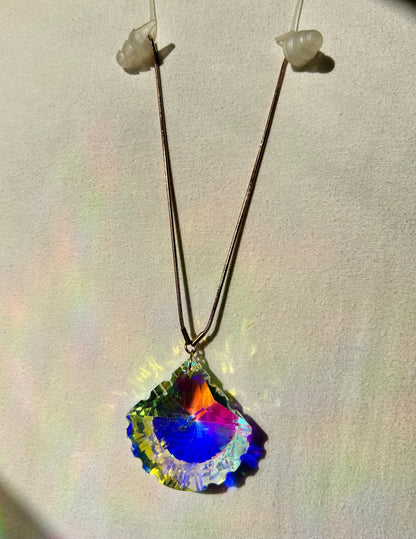 Rainbow Portal Earplug Necklaces