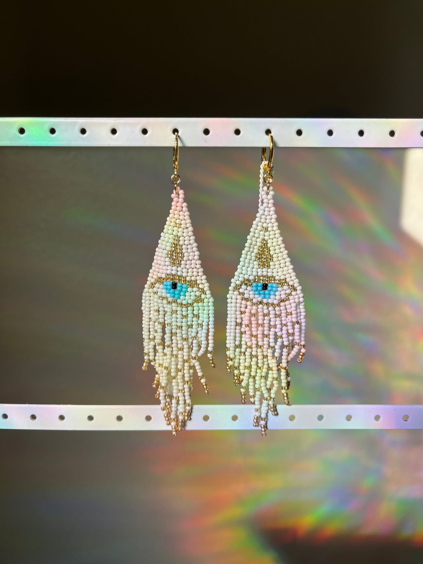 Beaded Earplug Earrings