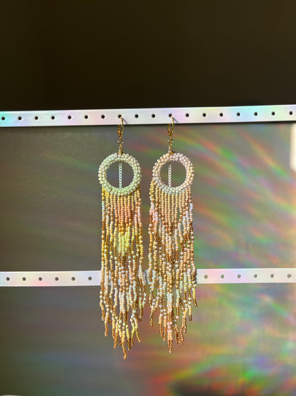 Beaded Earplug Earrings