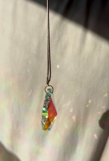 Rainbow Portal Earplug Necklaces