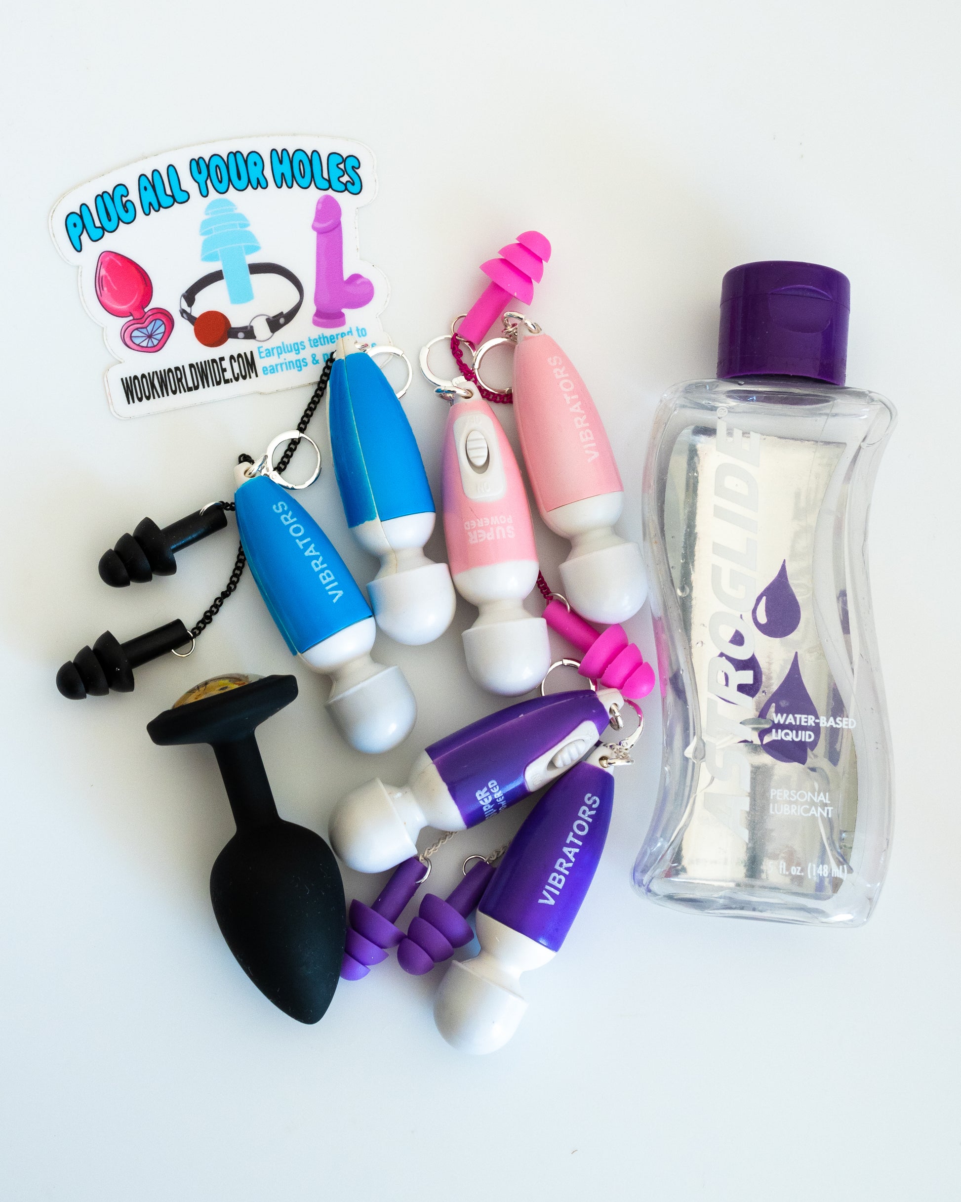 Vibrator Earring Earplugs Wook Plugs Vibrator Earring Earplugs Wook Plugs
