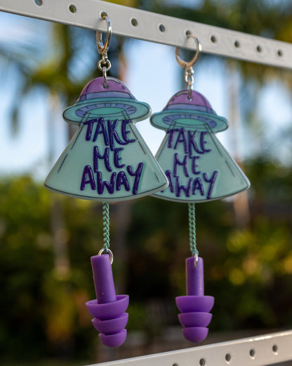 Ufo earrings