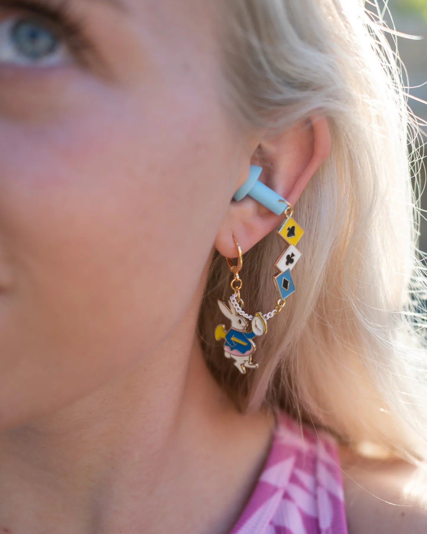 Wonderland Earplug earrings